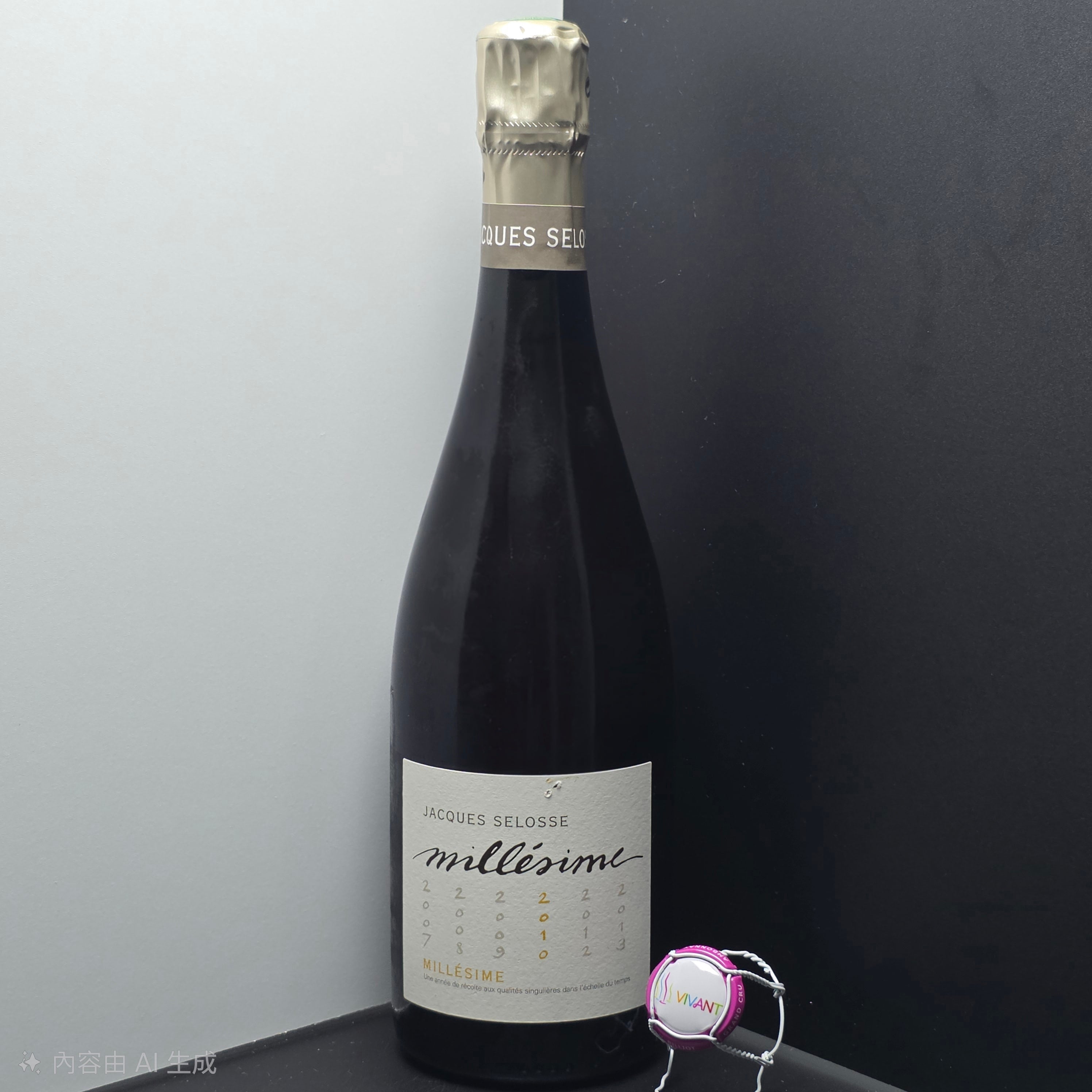 Jacques Selosse Millésime 2010 – Grand Cru Blanc de Blancs