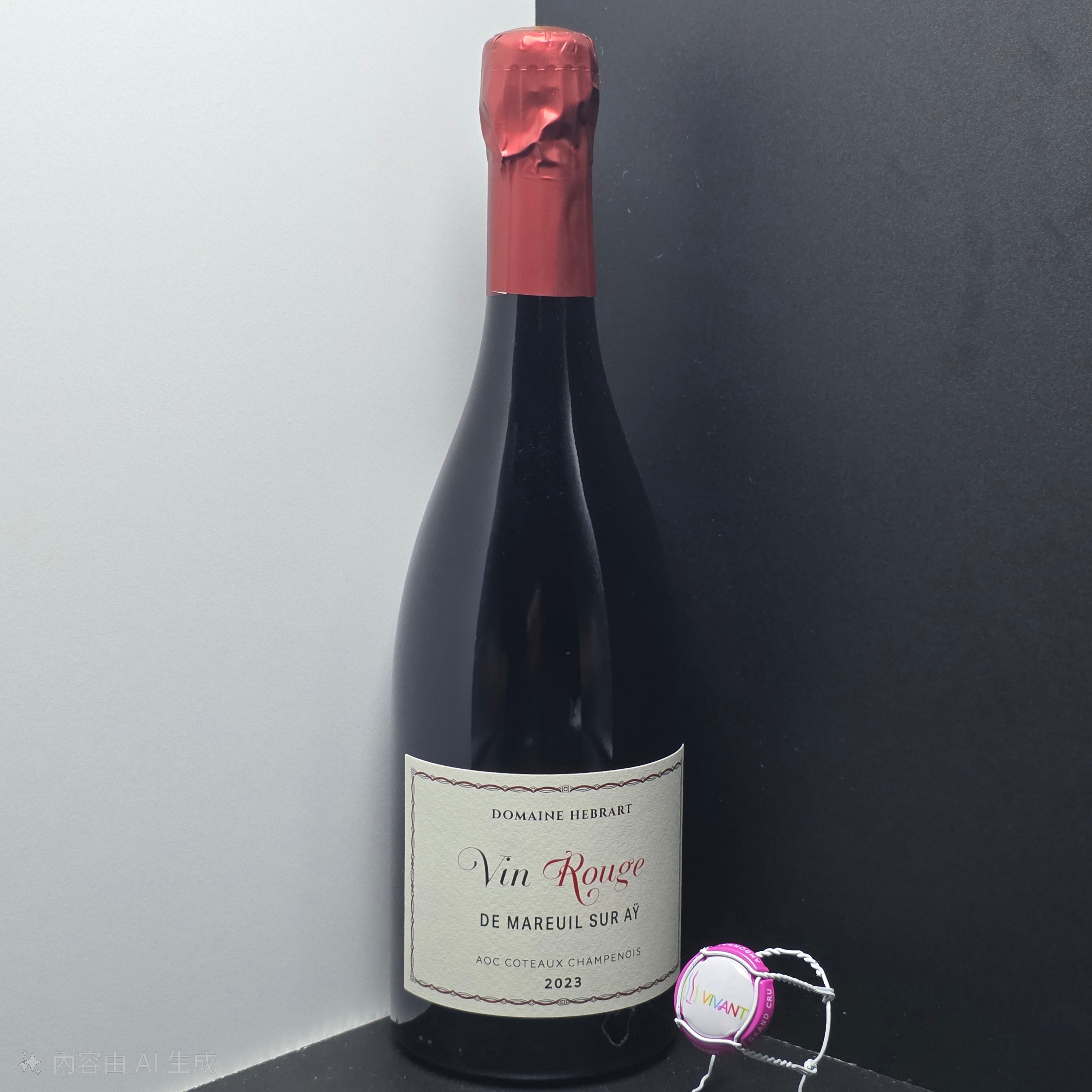Domaine Hébrart 2023 Coteaux Champenois Rouge – Mareuil-sur-Aÿ