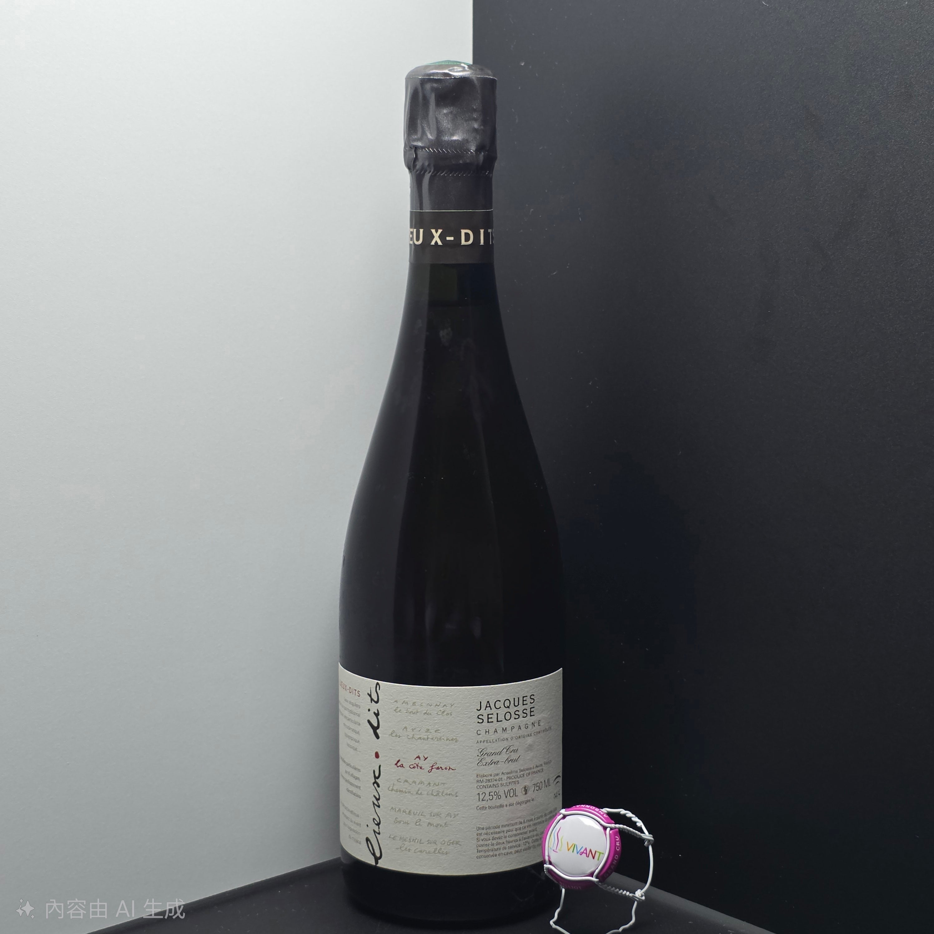 Jacques Selosse "Lieux-Dits" – La Côte Faron (Aÿ Grand Cru) Blanc de Noirs