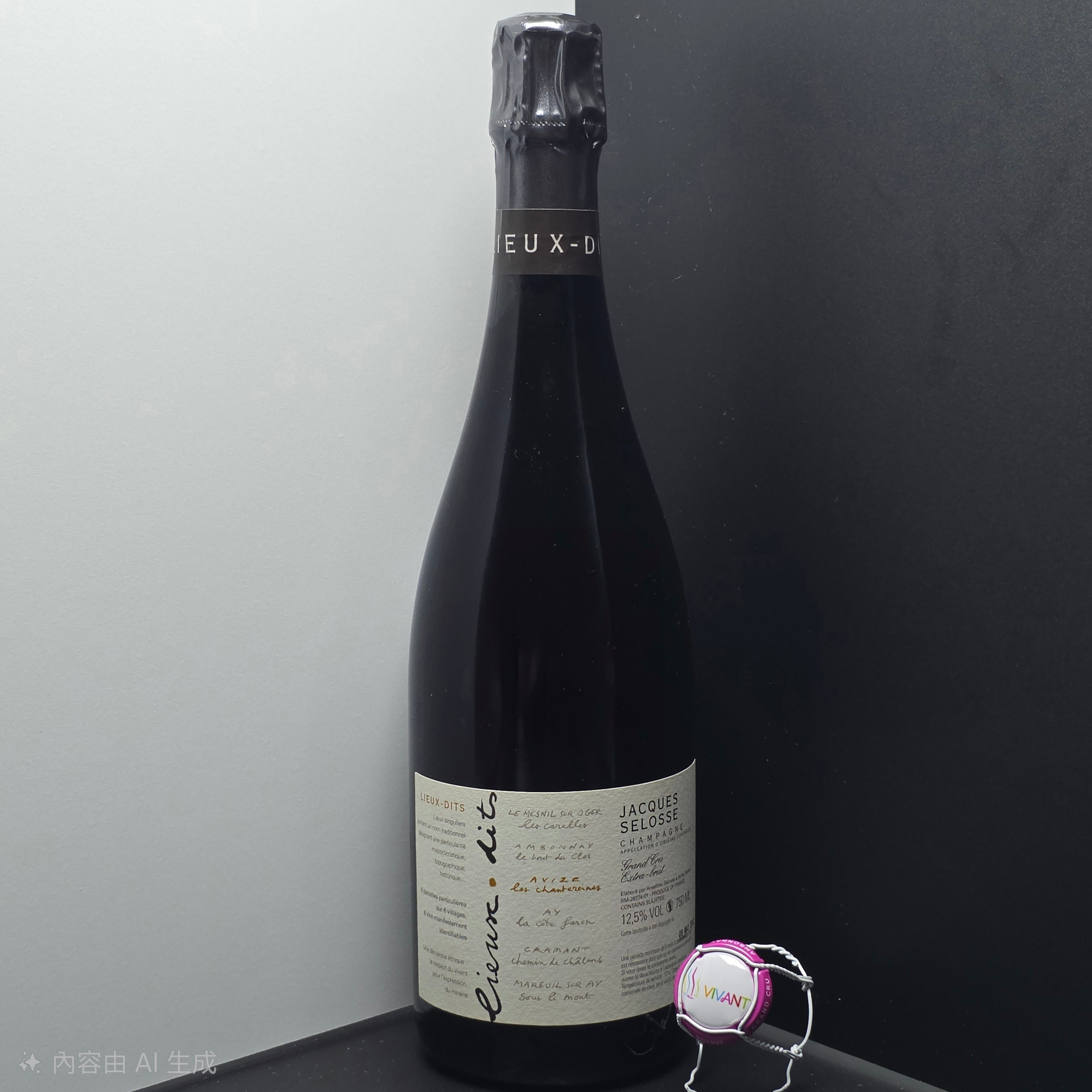 Jacques Selosse "Lieux-Dits" – Les Chantereines (Avize Grand Cru)