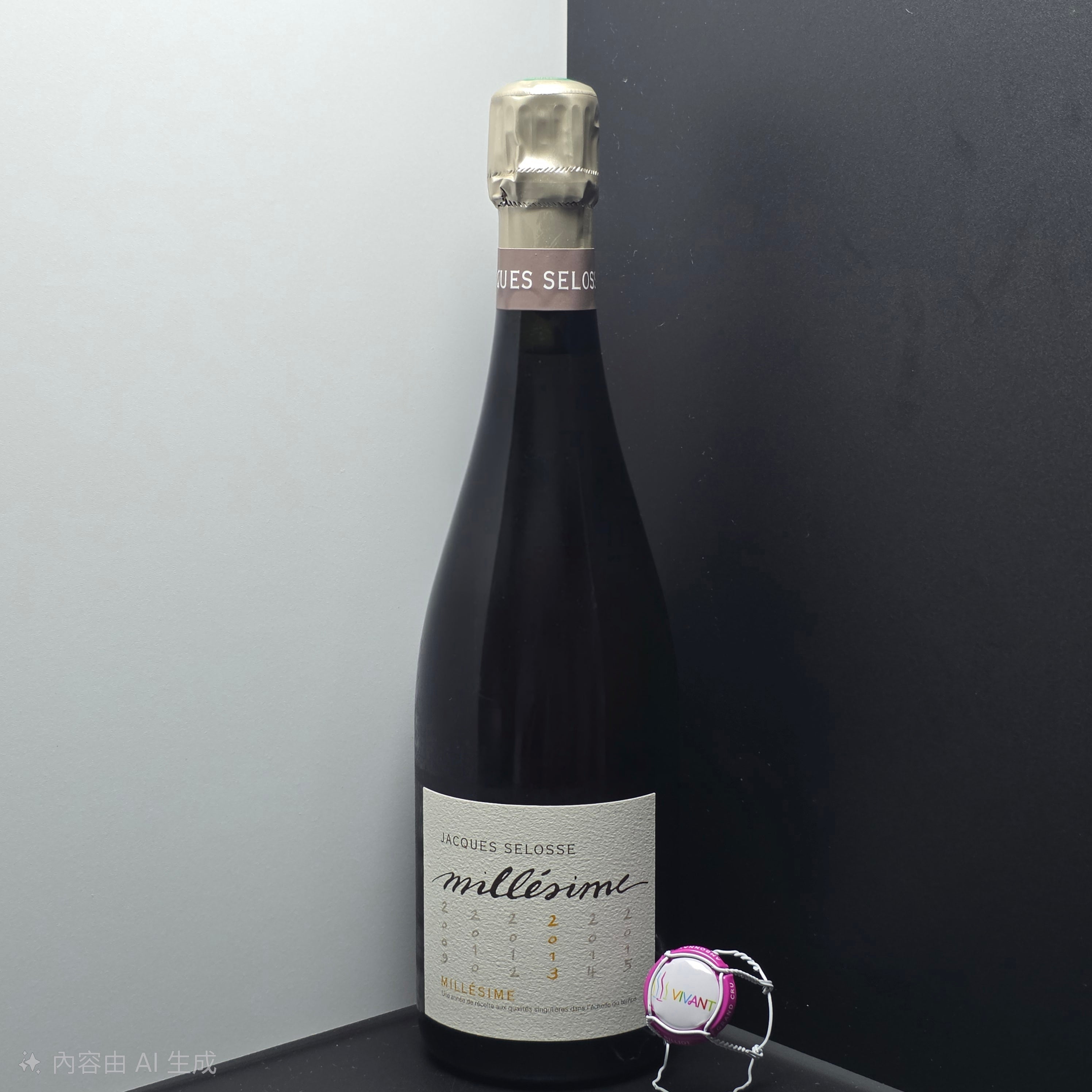 Jacques Selosse Millésime 2013 Grand Cru Blanc de Blancs