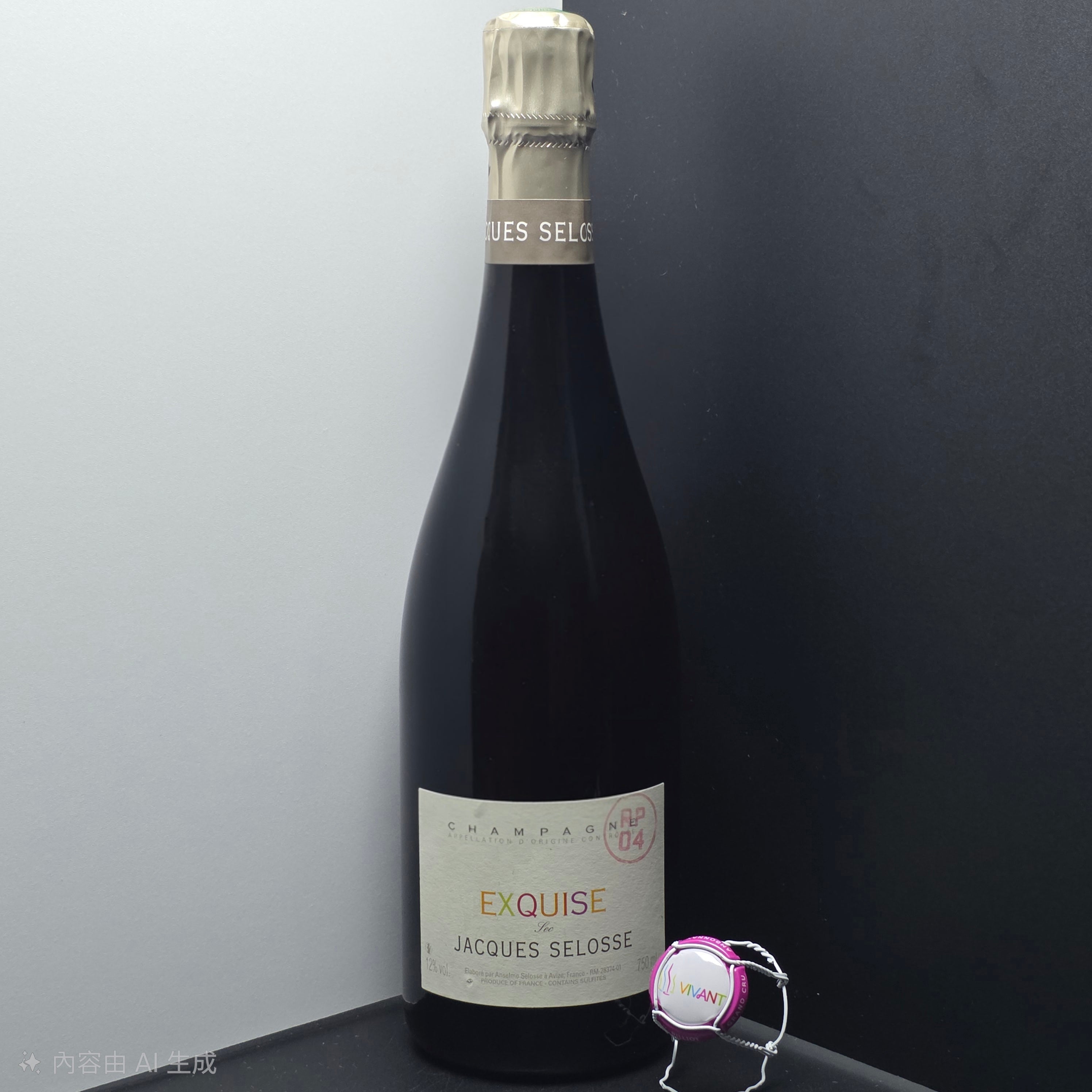 Jacques Selosse "Exquise" (RP04 Base) – Grand Cru Blanc de Blancs (Sec)